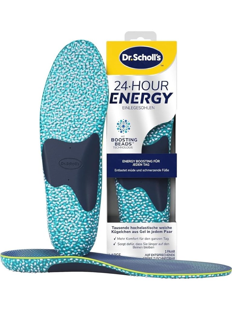 Plantillas energéticas Dr. Scholl's: confort 24 h para tus pies