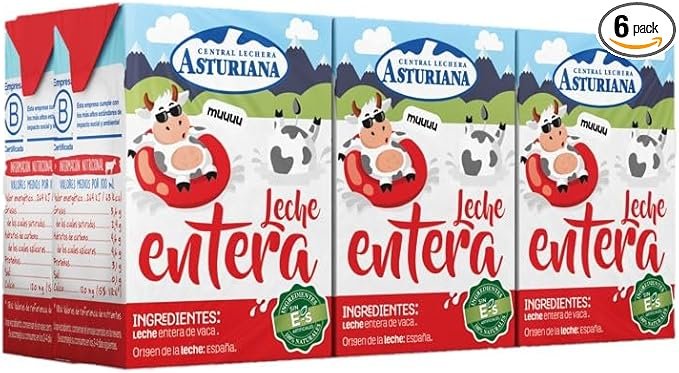 Leche Entera 6x200ml
