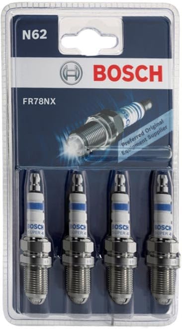 Bosch FR78NX (N62) - Bujías de níquel Super 4 - kit de 4