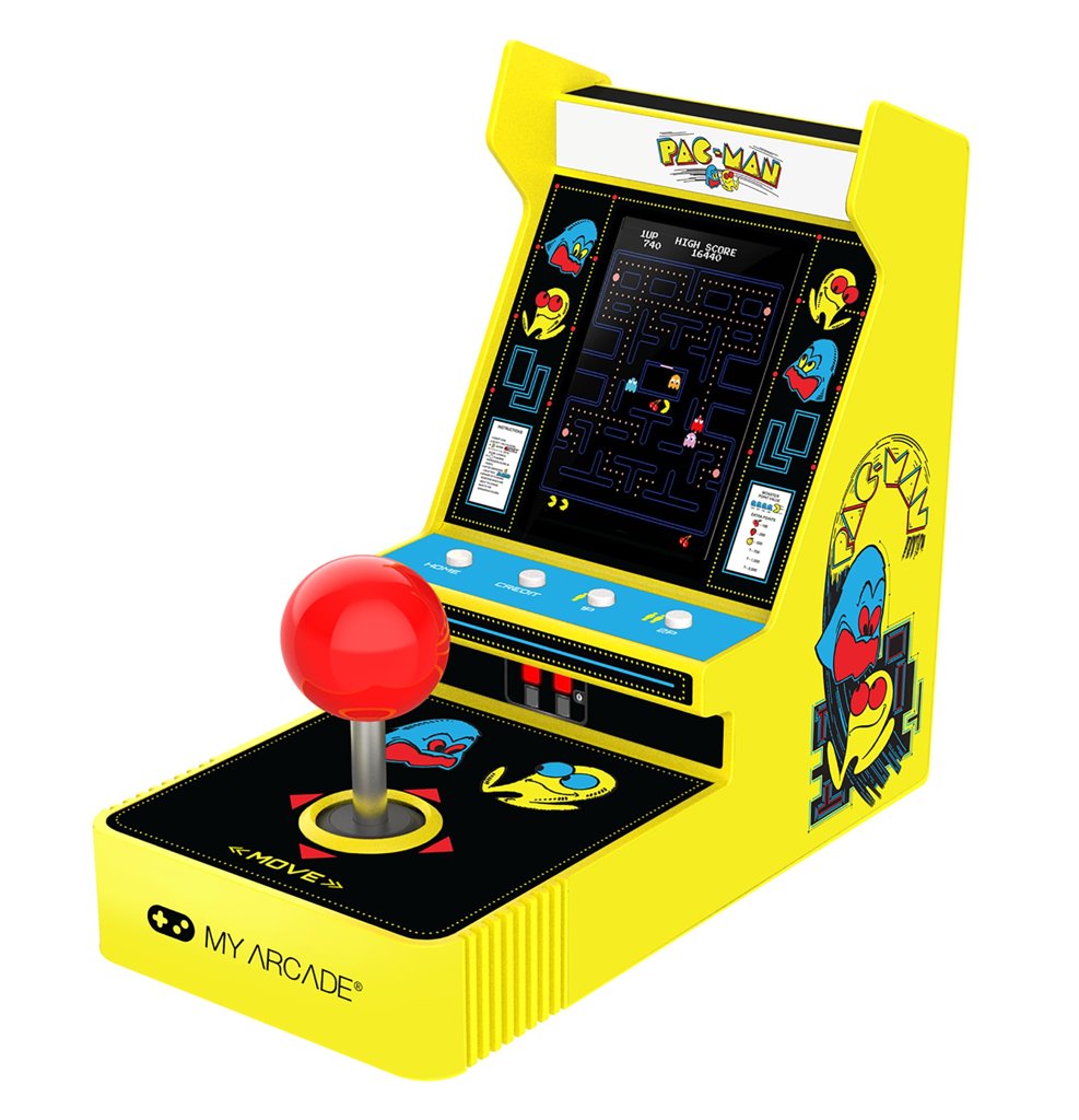 Revive los clásicos con el joystick PAC‑MAN de My Arcade