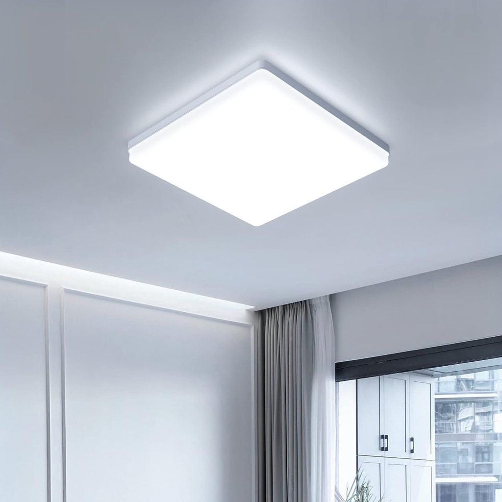 Ilumina tu salón con el plafón LED de 24W y ahorra energía