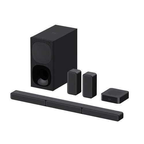 Barra de sonido Sony 5.1 con subwoofer y altavoces traseros inalámbricos