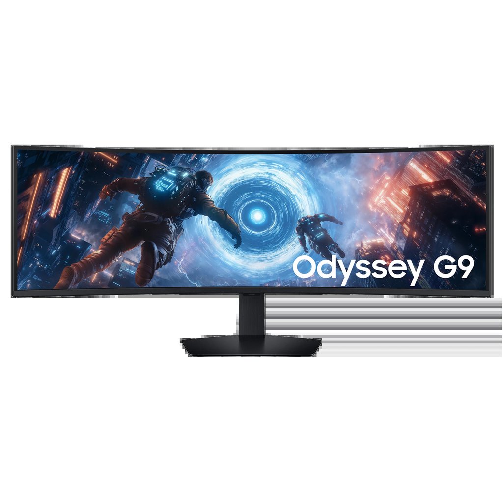 Monitor curvo Samsung Odyssey G9 de 49” para gaming y estudio