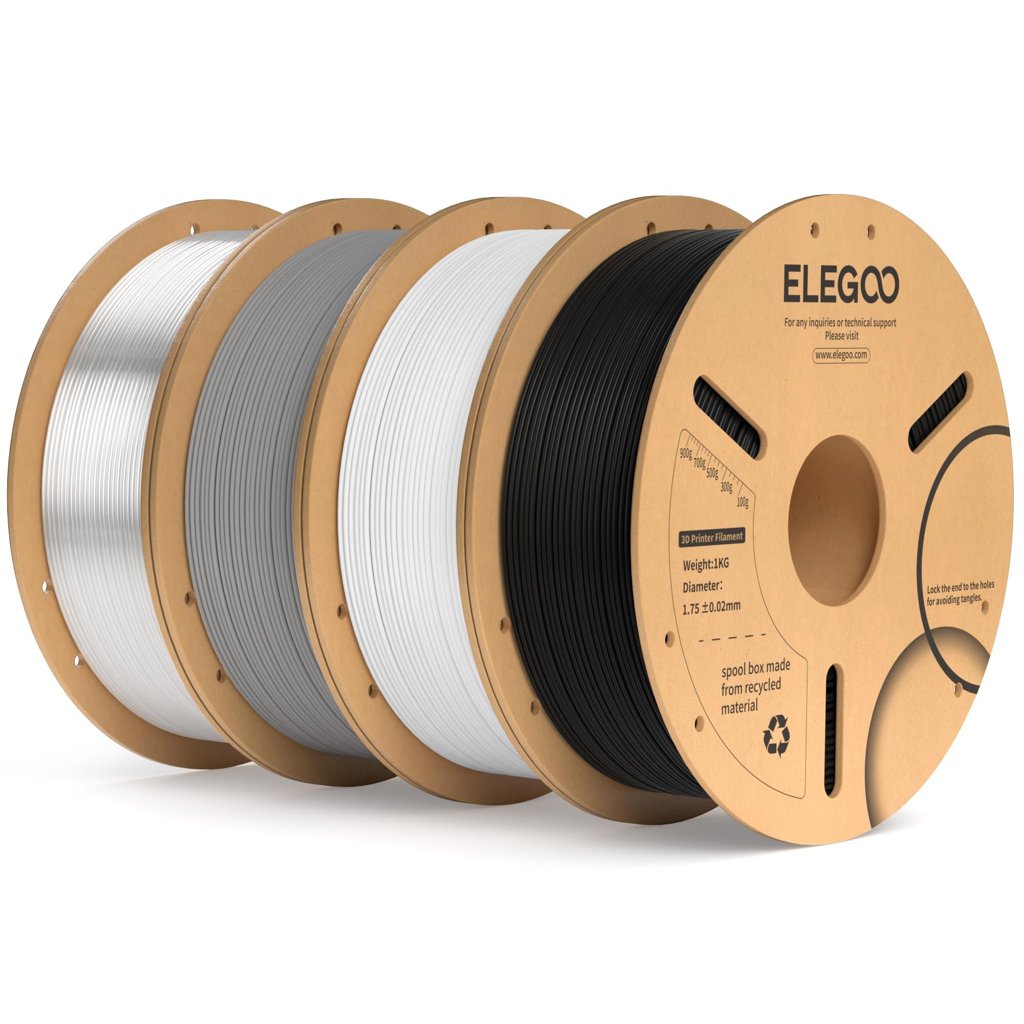 Filamento PLA+ ELEGOO 4 kg a precio imbatible