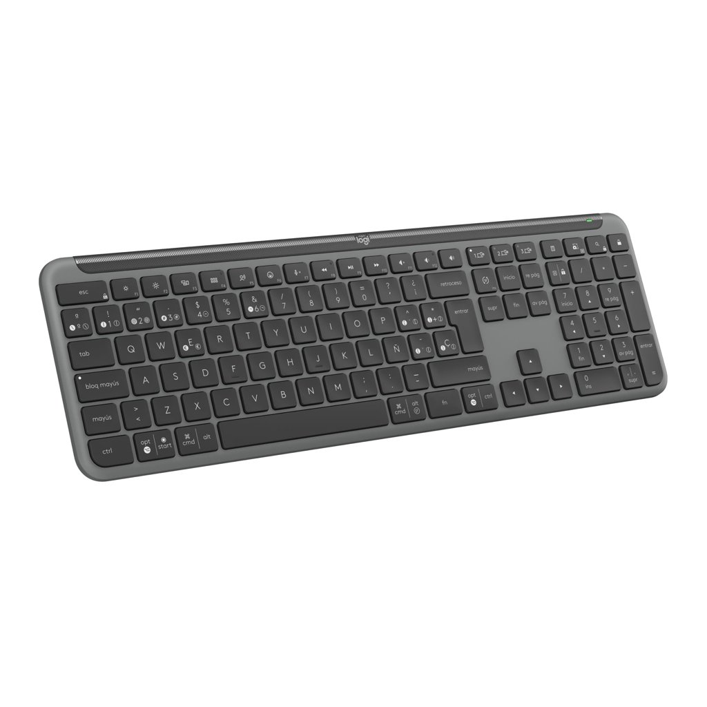 Teclado Logitech K950 Slim: comodidad inalámbrica y diseño elegante