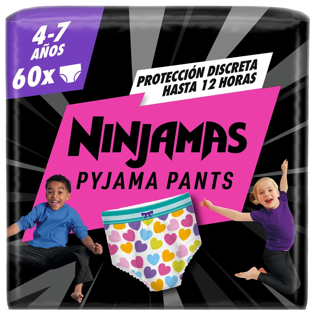 Pijamas Ninjamas con corazón: comodidad y estilo para los peques