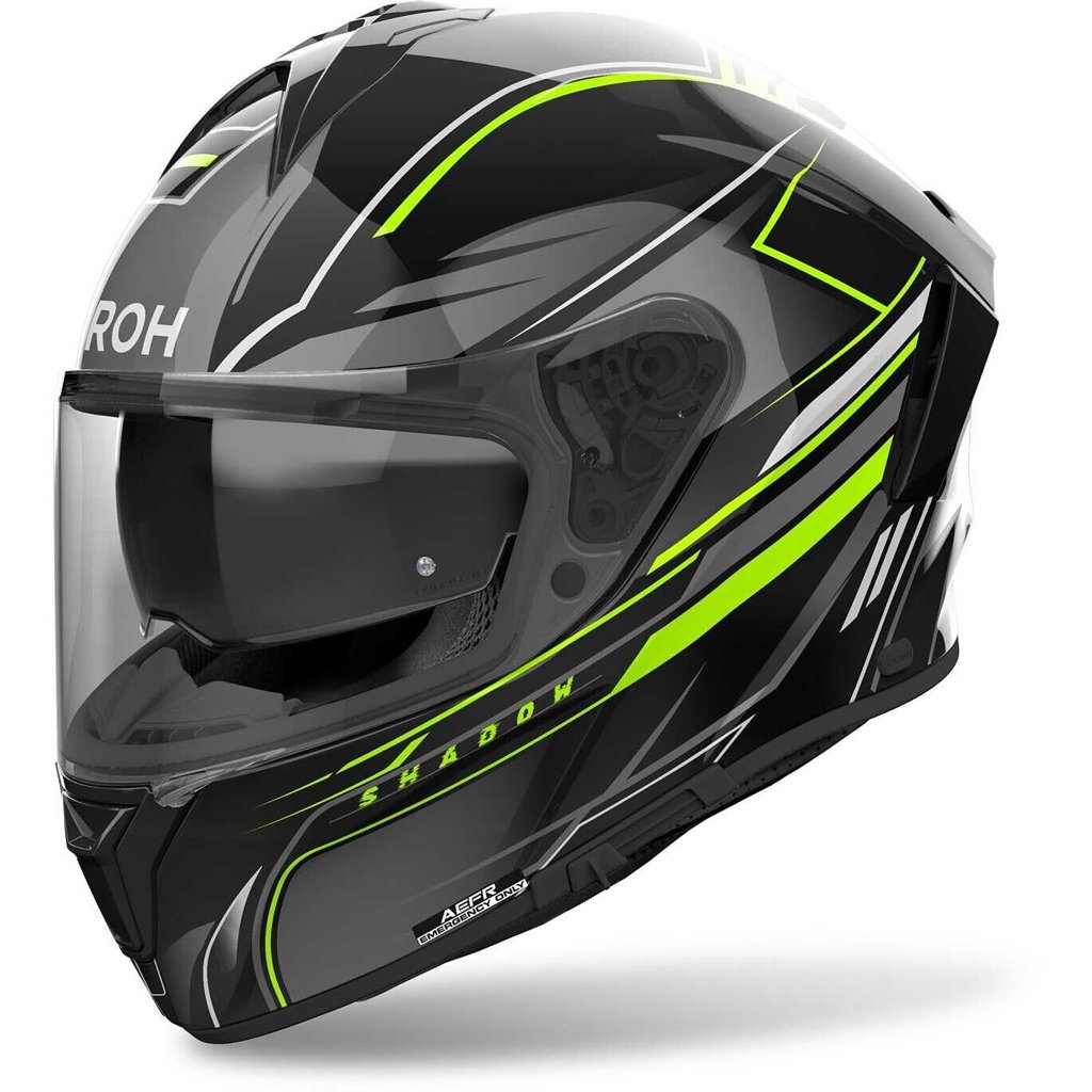 Casco AIROH Amarillo Brillante