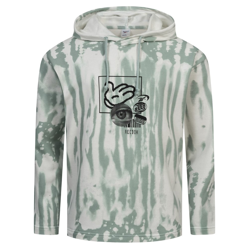 Sudadera con capucha Reebok CL para hombre, estilo urbano y confort