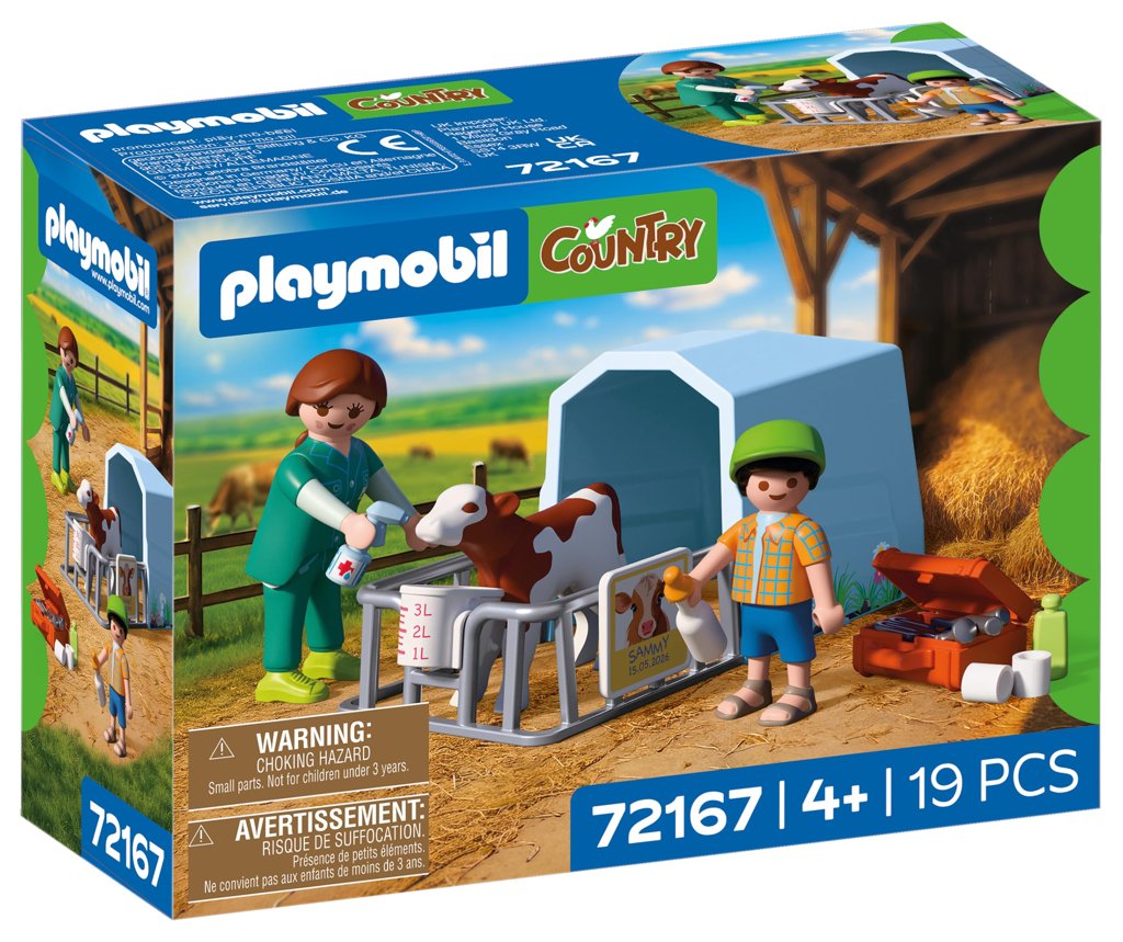 Playmobil Veterinario Rural: cuida al ternero con su set completo