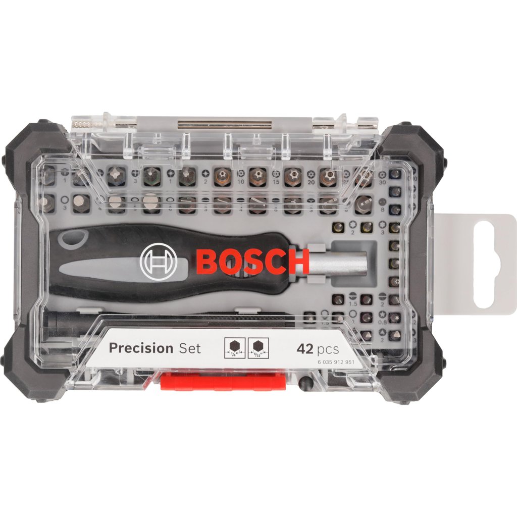 Set de 42 puntas de precisión Bosch – todo lo que necesitas