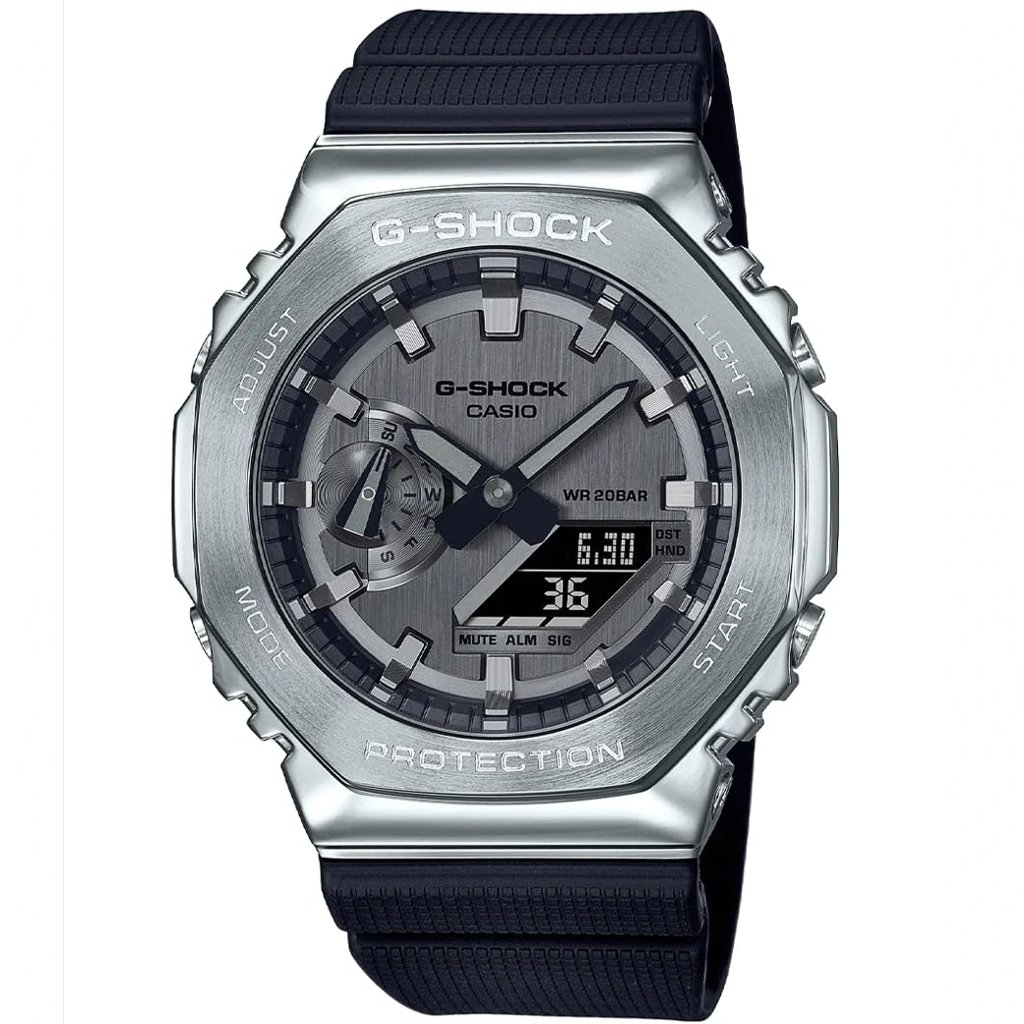 G‑SHOCK GM‑2100 CasiOak: acero y estilo