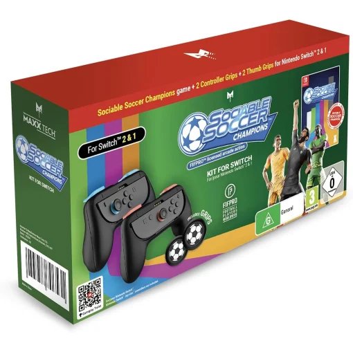 Pack de grips y thumb grips para Switch – Soccer Champions