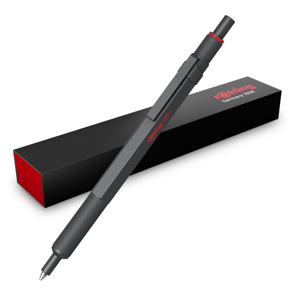 Bolígrafo rOtring 600: Escritura de precisión en colores vibrantes