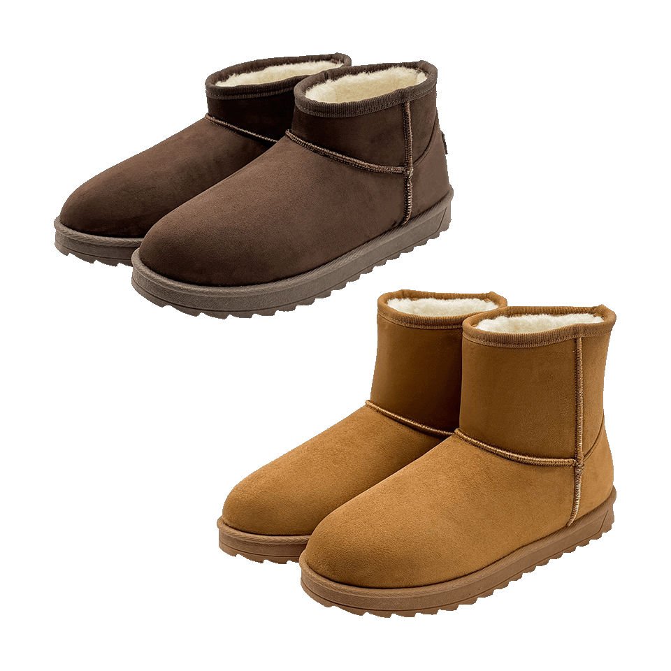 Botas de forro polar para el frío, tallas 37-42