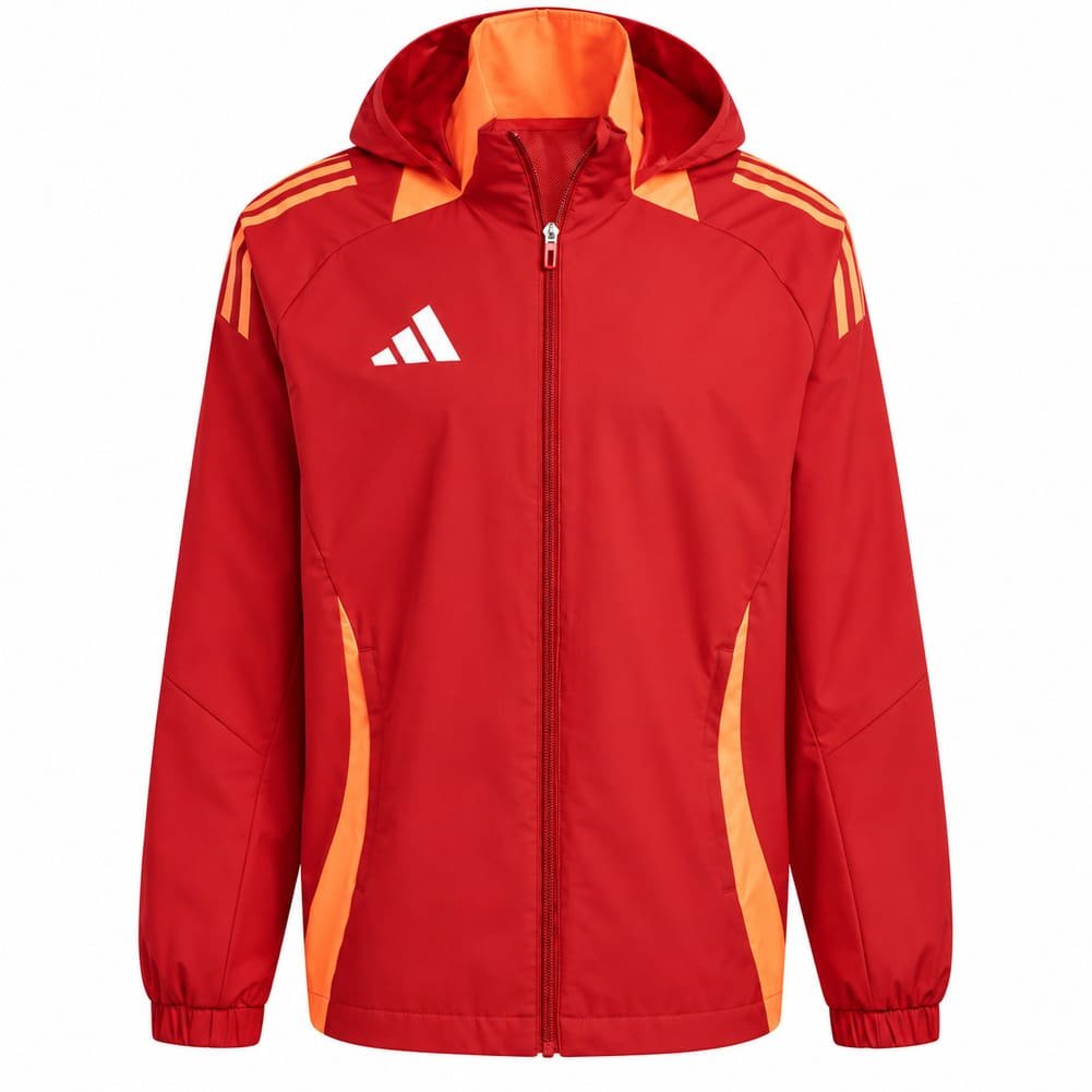 Chaqueta adidas Competition Allwetter con capucha: estilo y resistencia