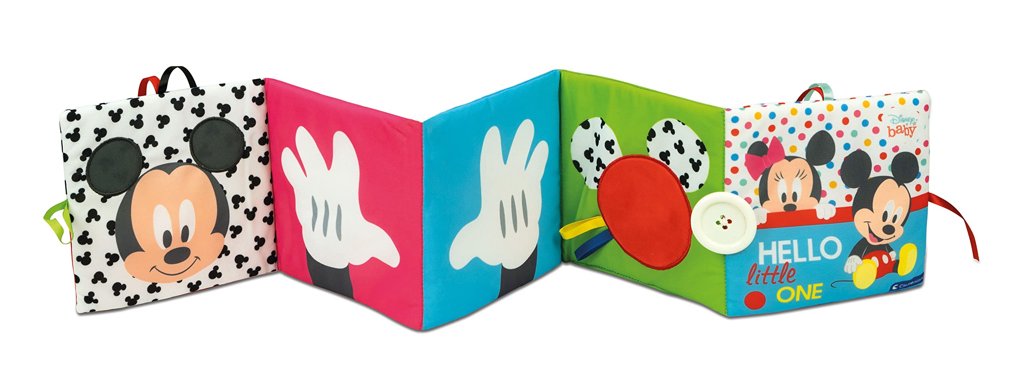 Clementoni: Libro Blandito Disney Baby para los más pequeños