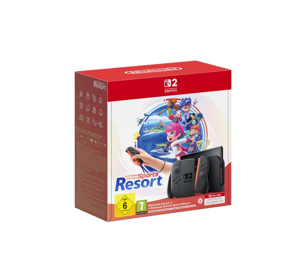 Nintendo Switch 2 + Sports Resort y 3 meses de NSO: el pack definitivo