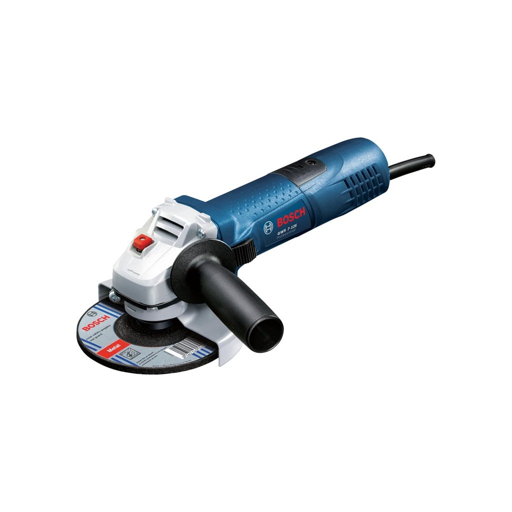 Amoladora Bosch Professional 7-125: potencia y ligereza