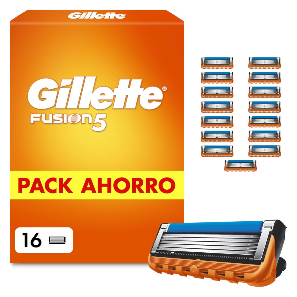 Gillette Fusion5: 16 cuchillas a precio imbatible
