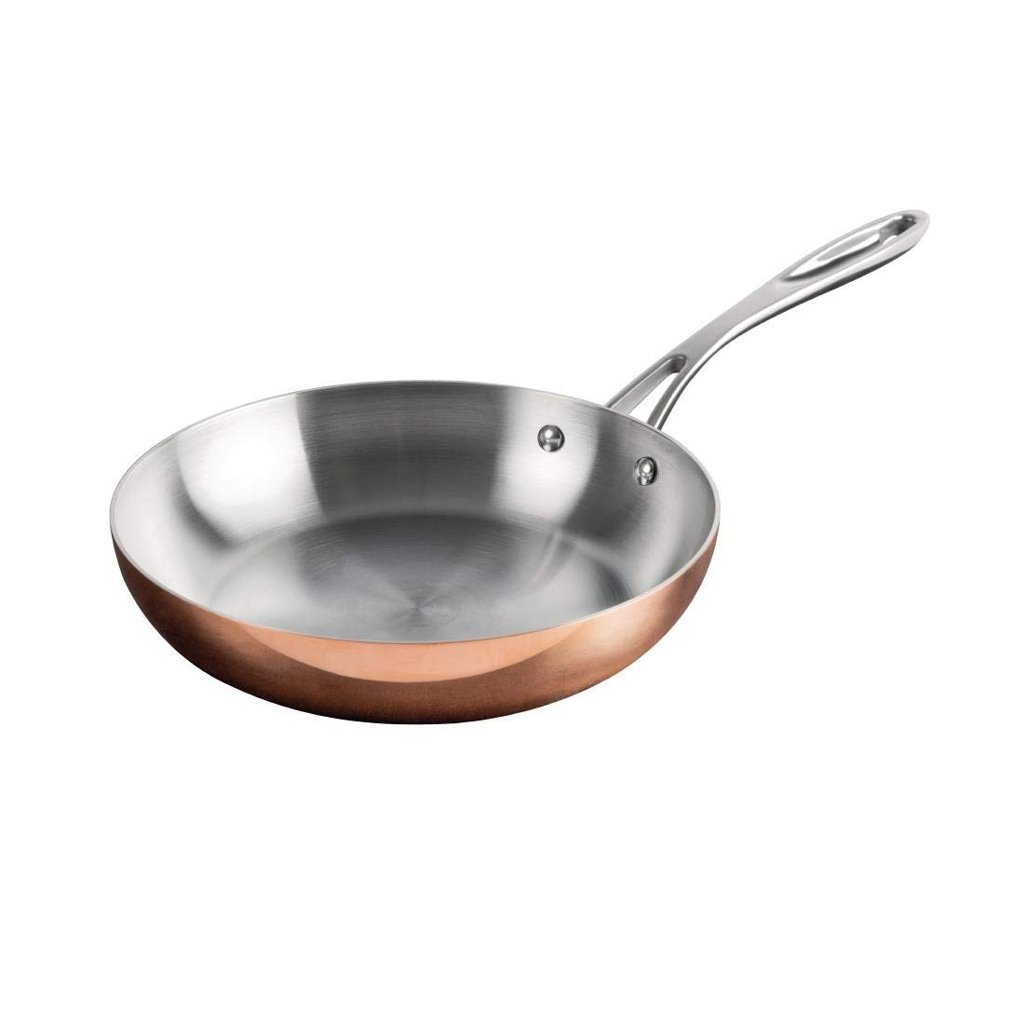 Sartén Vogue de cobre de 24 cm: cocina profesional a mitad de precio