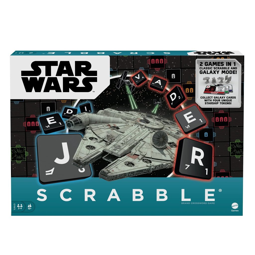 Scrabble Star Wars: el clásico de palabras con la fuerza