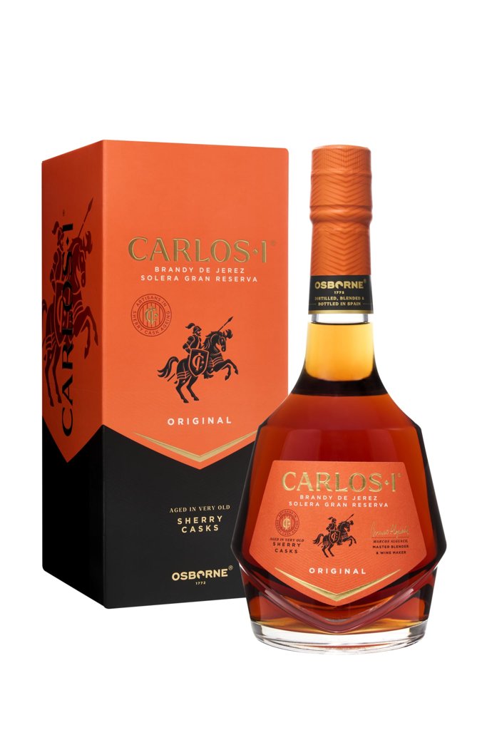 Brandy Carlos I Solera Gran Reserva 70 cl – Sabor tradicional de Jerez