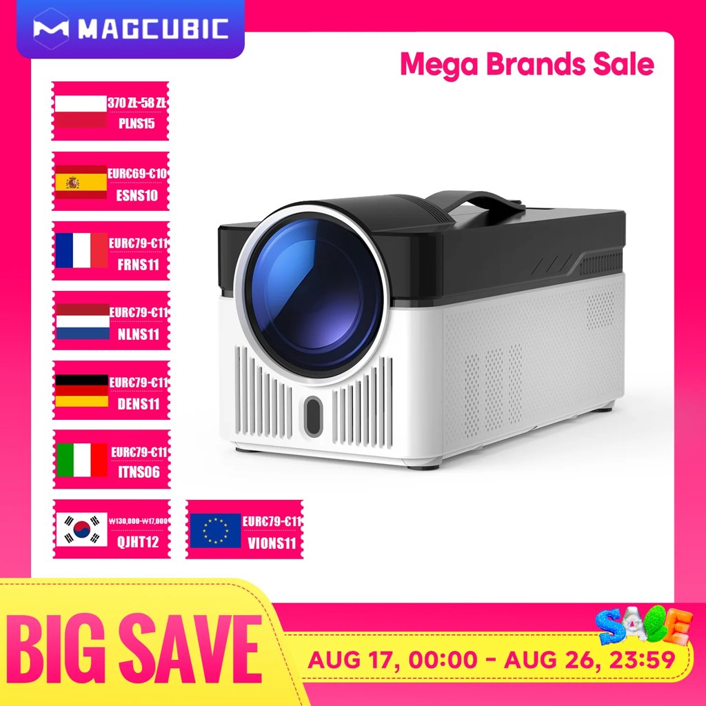Proyector Magcubic HY450 Full HD con tiro corto a precio mínimo