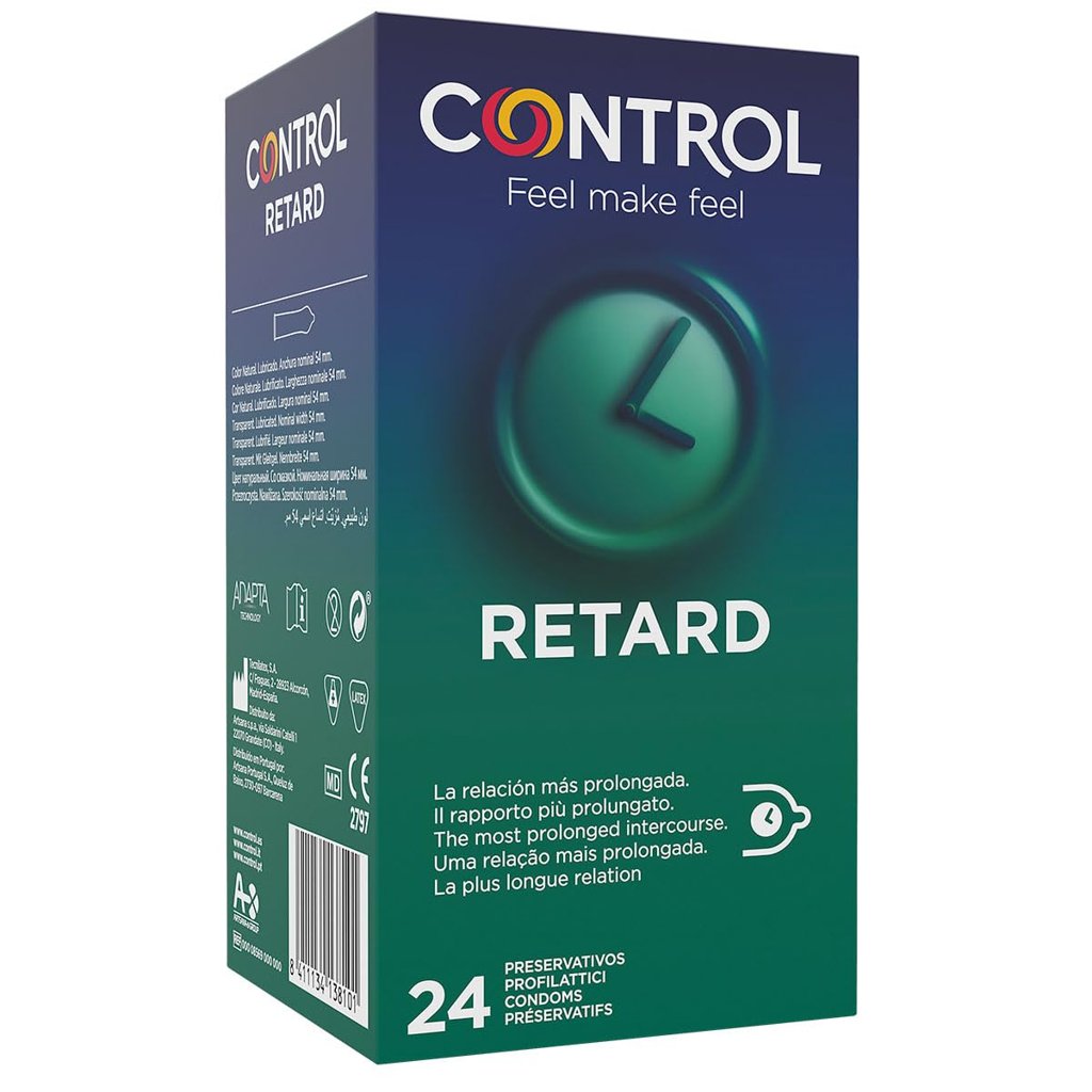 Control Non Stop: preservativos de látex natural con lubricante interno