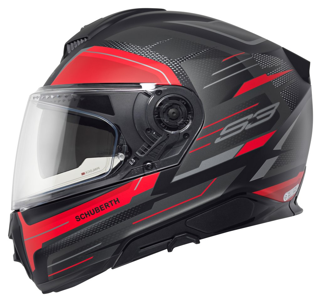 Casco SCHUBERTH S3 Apex: fibra carbono/vidrio con PinLock