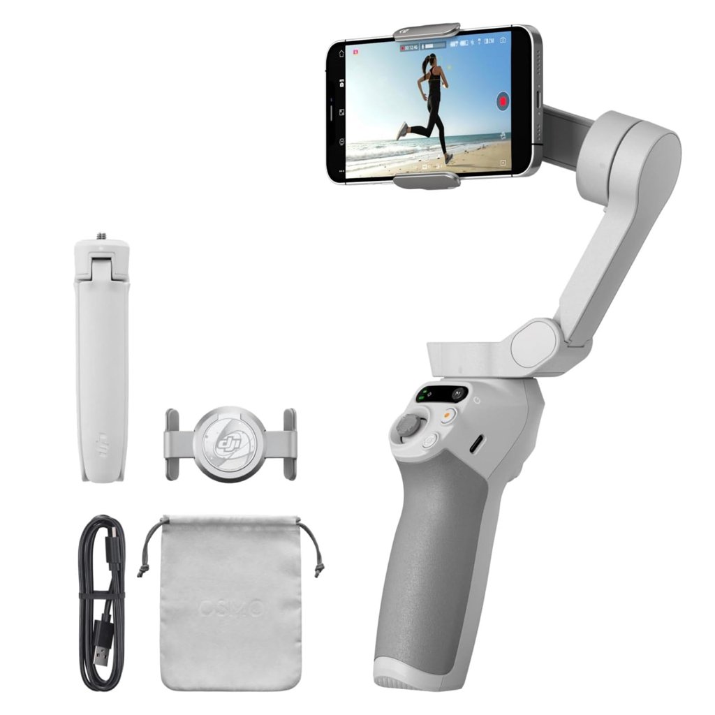 Graba videos fluidos con el DJI Osmo Mobile SE, tu gimbal de 3 ejes