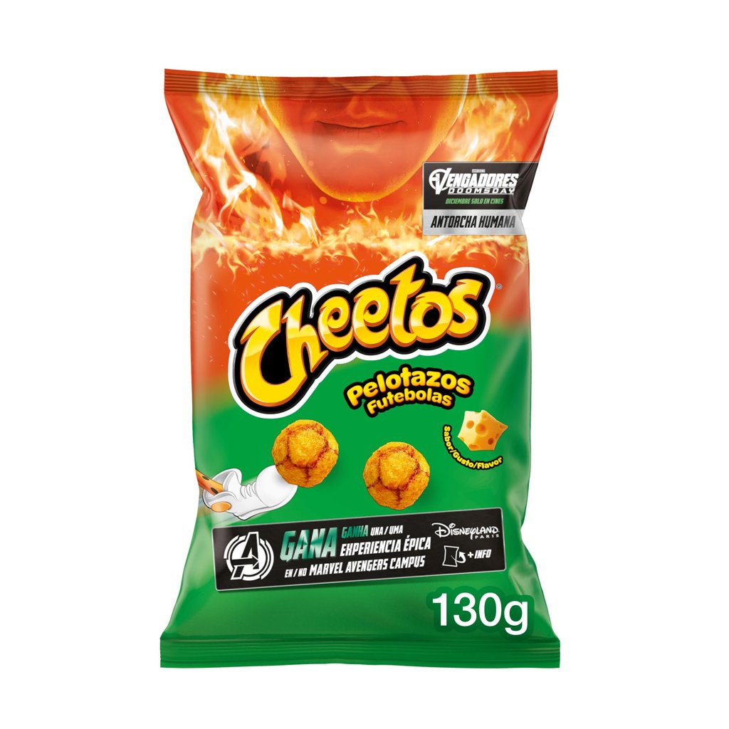 Cheetos Pelotazos Queso 2×130 g: ¡Sabor crujiente al mejor precio!
