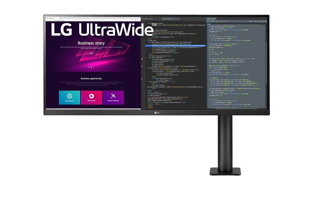Monitor 4K LG UltraFine Ergo de 32” con diseño ergonómico