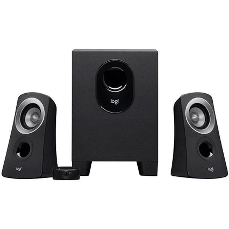 Logitech Z313: sonido 2.1 con subwoofer potente para tu PC