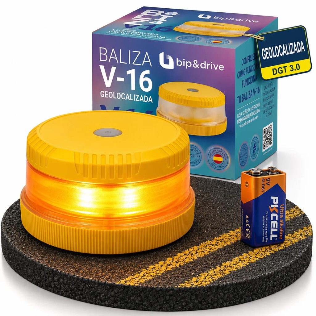 Baliza LED coche homologada DGT