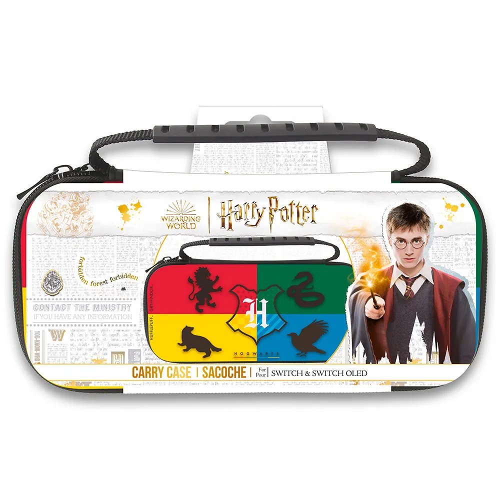 Funda Switch Harry Potter: protege tu consola con las 4 casas
