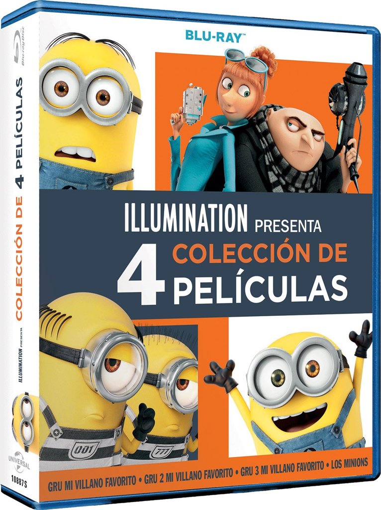 Gru y Minions en Blu-ray