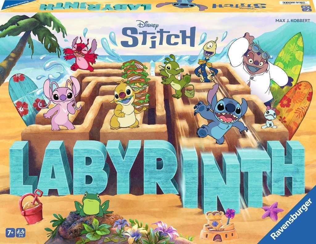 Labyrinth Stitch de Ravensburger: juego de estrategia para 2‑4 jugadores
