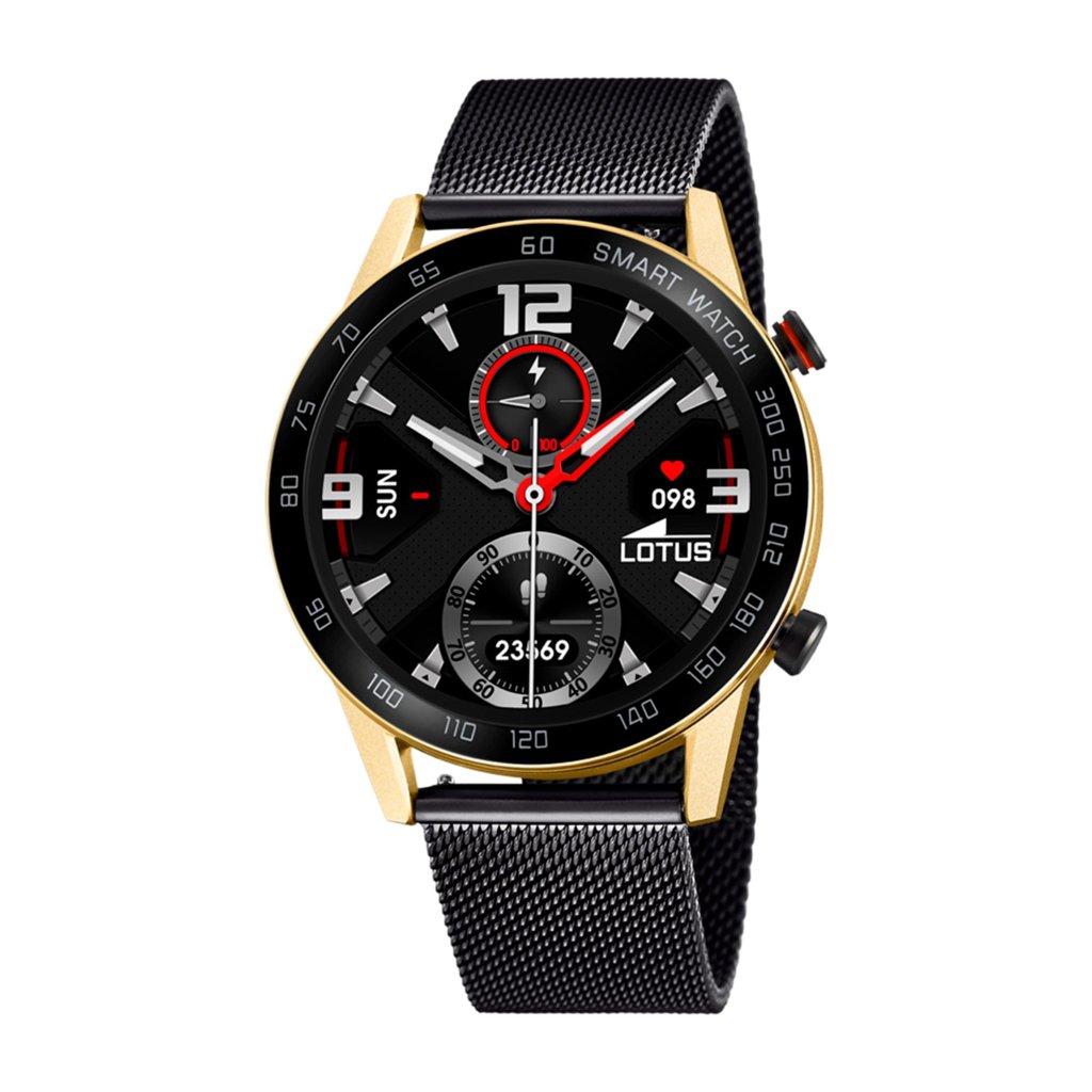 Smartwatch LOTUS de acero inoxidable, elegante y con 34% de descuento