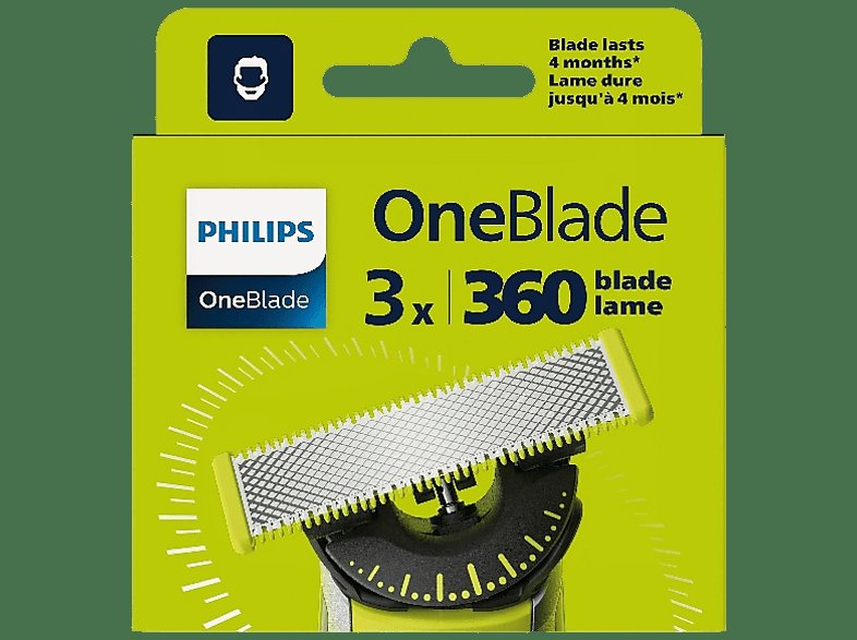 Pack 3 cuchillas Philips OneBlade con 59% de descuento