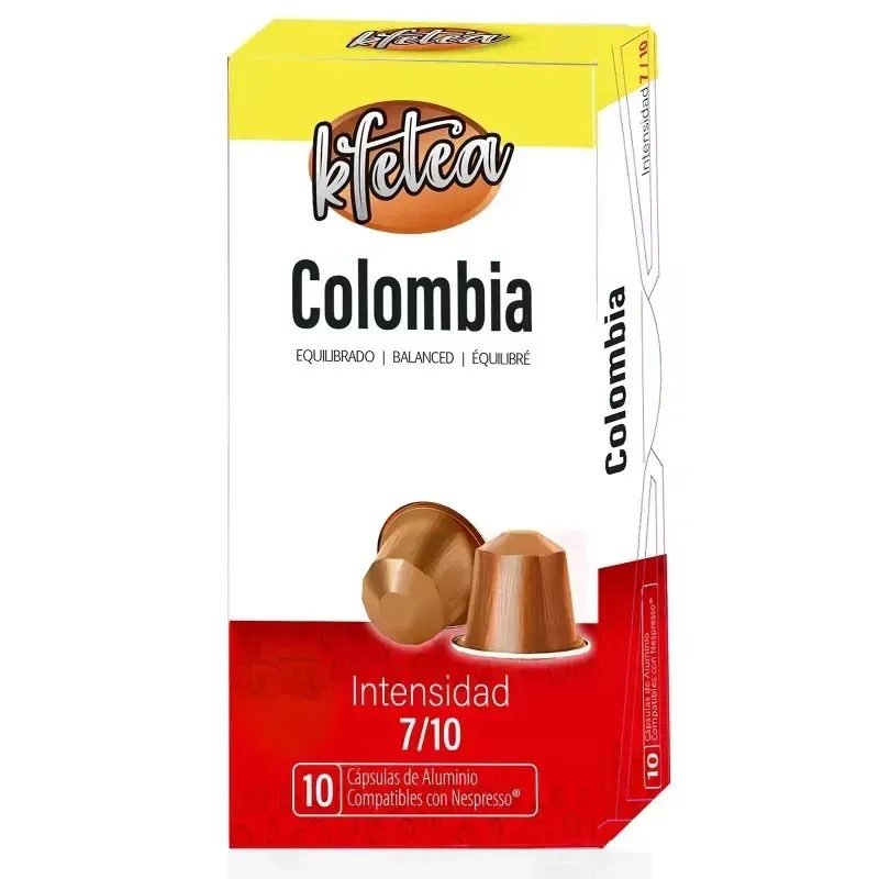 Café Kfetea Colombia: intenso o descafeinado, compatible Nespresso