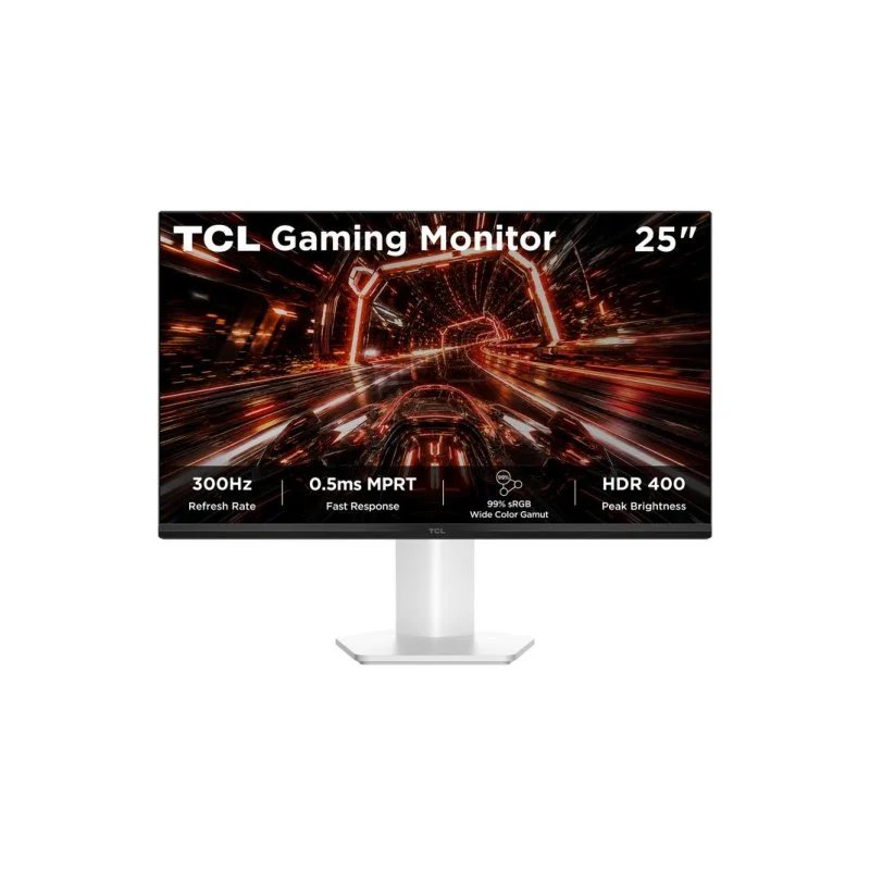 Monitor TCL P1 25'' FullHD 300Hz con HDR400 y FreeSync