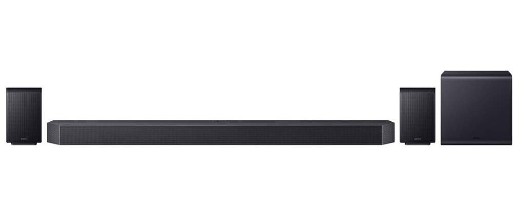 Barra de sonido Samsung HW-Q990H con Dolby Atmos y subwoofer potente