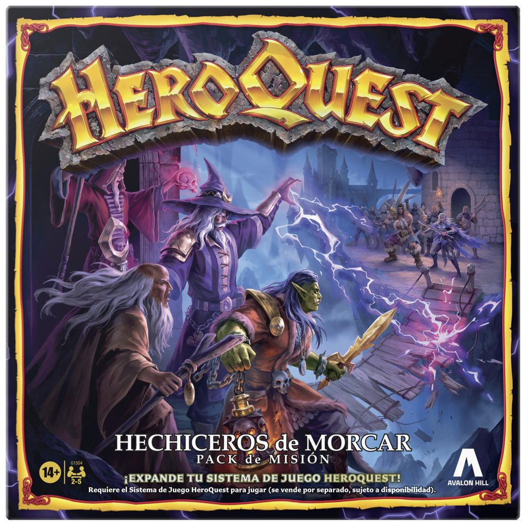 Descubre la expansión HeroQuest 'Wizards of Morcar' y renueva tus partidas