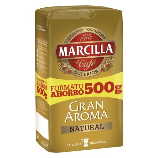 Ahorra 53% en Café Gran Aroma Marcilla 500 g (lleva 3)