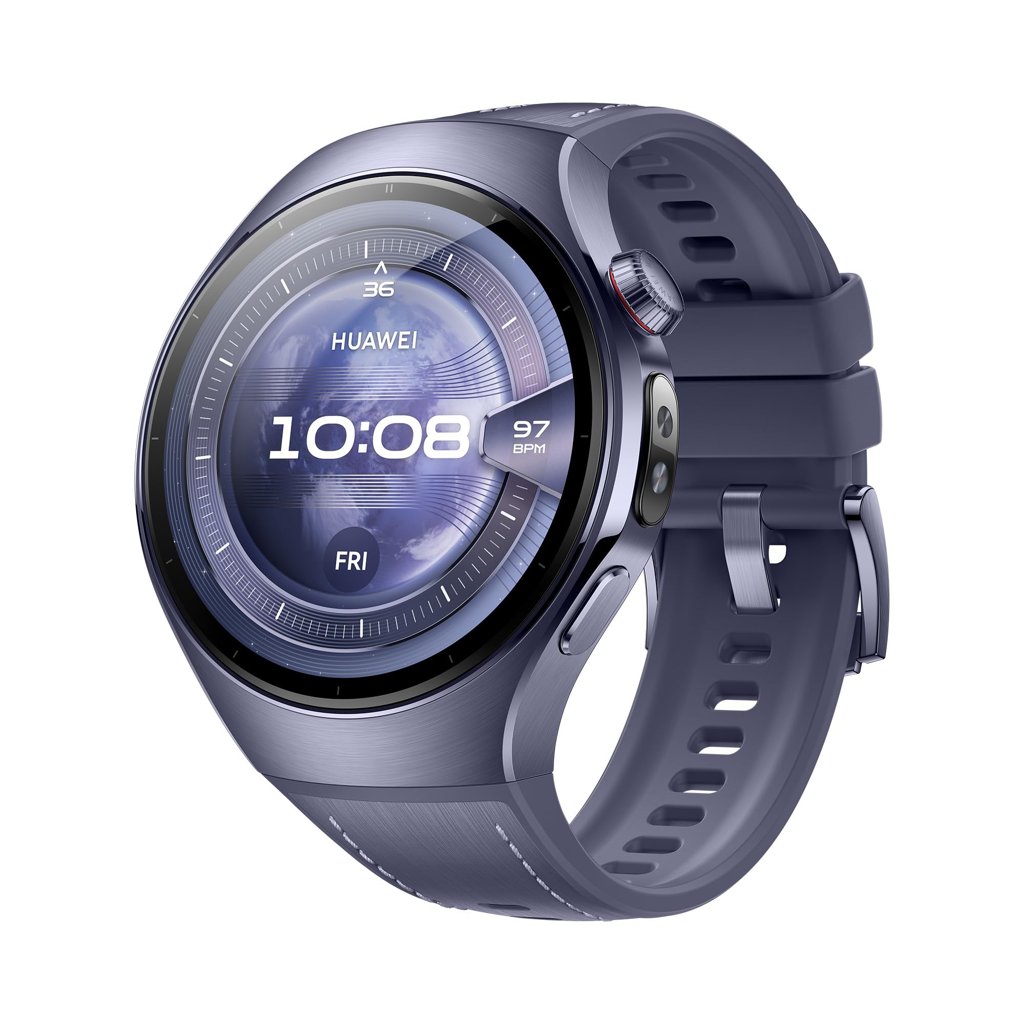 Huawei Watch 5 46 mm en vibrante morado con eSIM y ECG