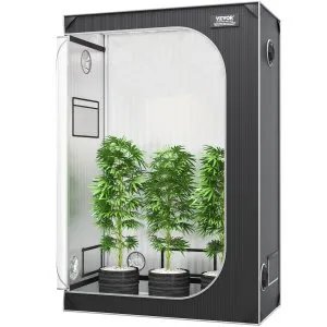 Armario hidropónico Mylar 2000D de VEVOR – cultivo interior sin reflejo