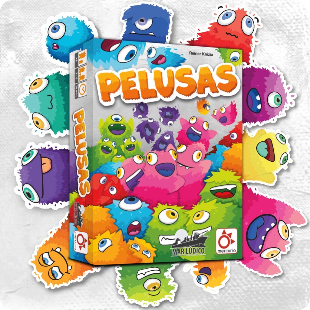 Diviértete con el colorido Juego Pelusas – diversión sin fin