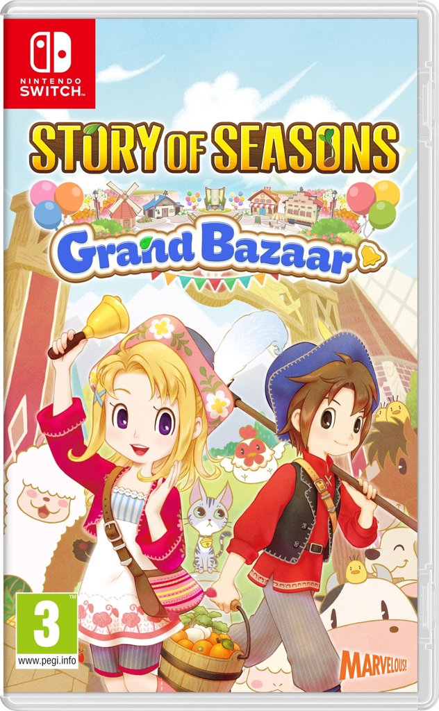Descubre Story of Seasons: Grand Bazaar en Switch y ahorra a mitad de precio