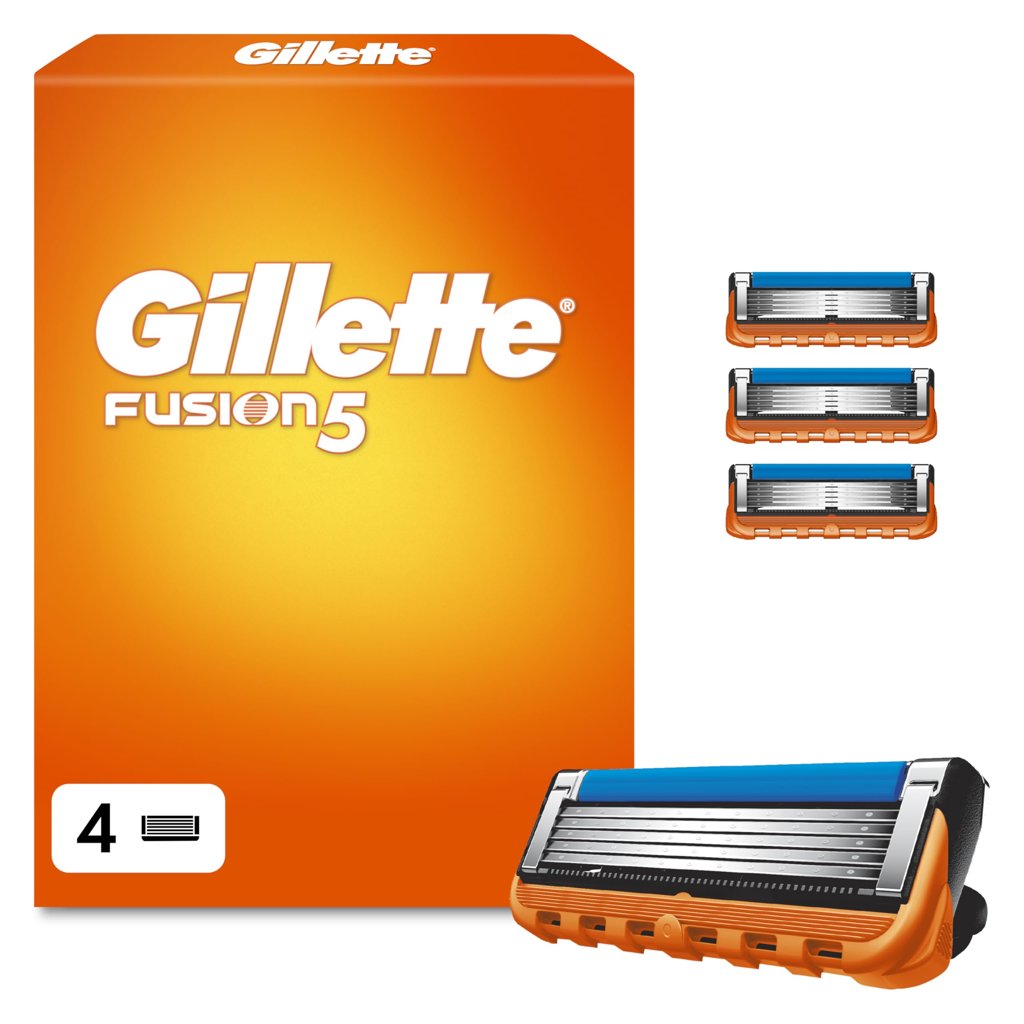 Gillette Fusion5: cuchillas premium en pack de 4