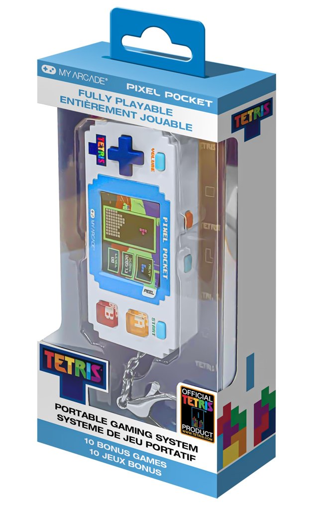 Mini consola retro Pixel Pocket Tetris: diversión portátil